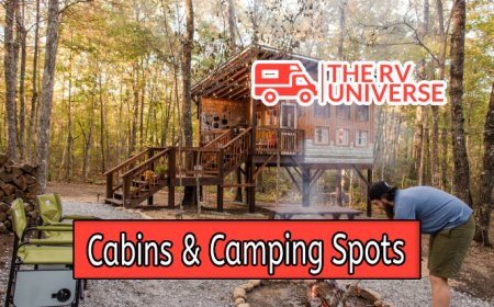 Top 10 Cabins & Camping Spots Nearby